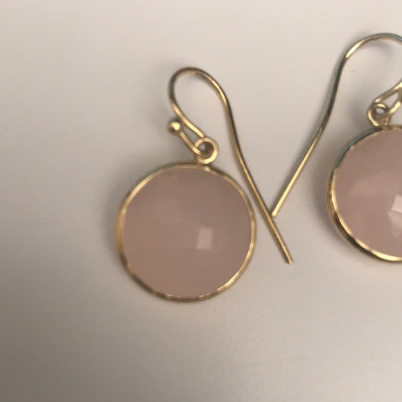 Pink drop earring - Picture 2 of 3